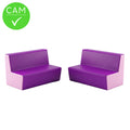 KIT LETTURA 2 DIVANETTI SMALL 80X48X50