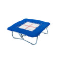 MINITRAMPOLINO EUROTRAMP 125X125 TELO NYLON INTRECCIATO 13X13 MM