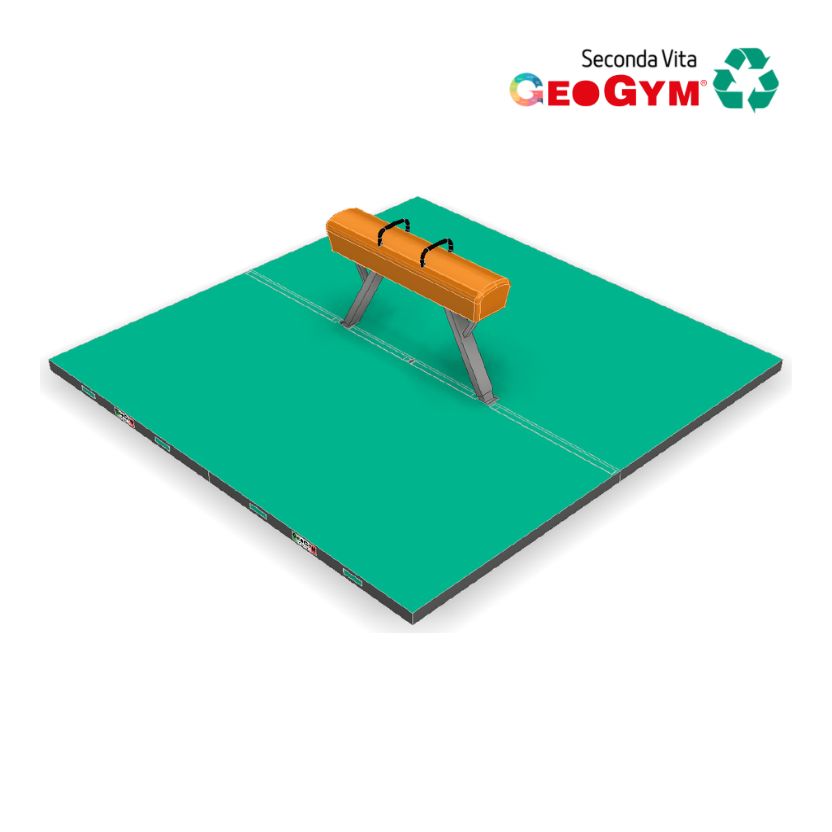 GEOLANDING POMMEL HORSE ARRIVO PROFES. D.DENS. 400X400X10 - SECONDA VITA