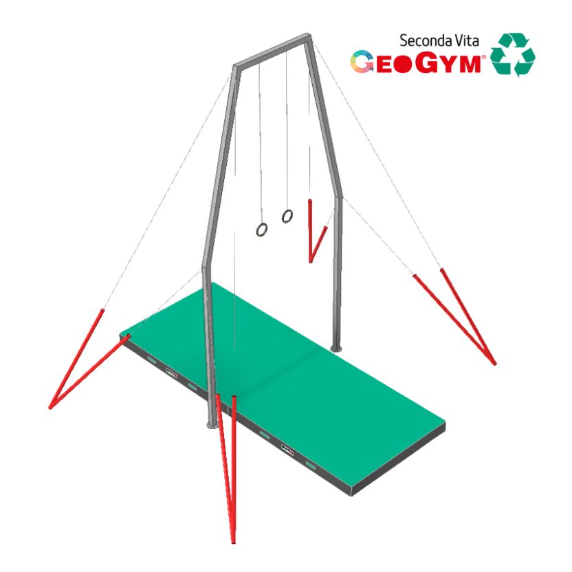 GEOLANDING RINGS ARRIVO PROFESSIONAL D.DENS. 200X500X20-SECONDA VITA