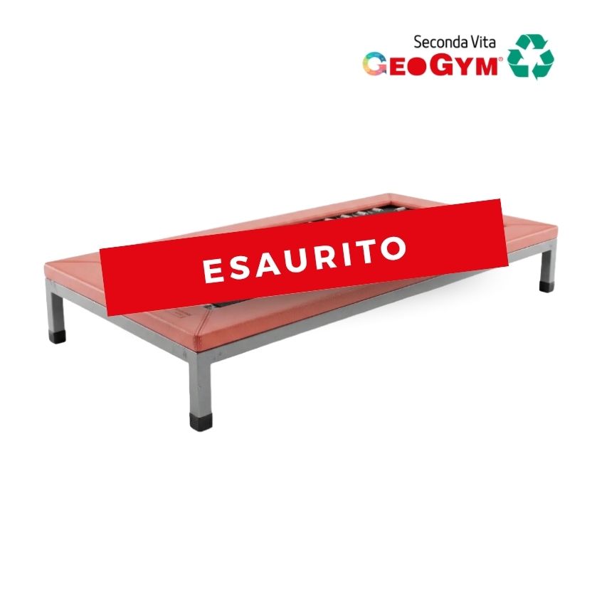 TRAMPOLINO PER PROPEDEUTICA GEOGYM  H 22,50 cm - 220 X 90 cm - SECONDA VITA
