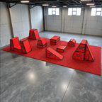 CAMPO GARA PARKOUR @SCHOOL SUPERIOR (14 MODULI + CORSIA)