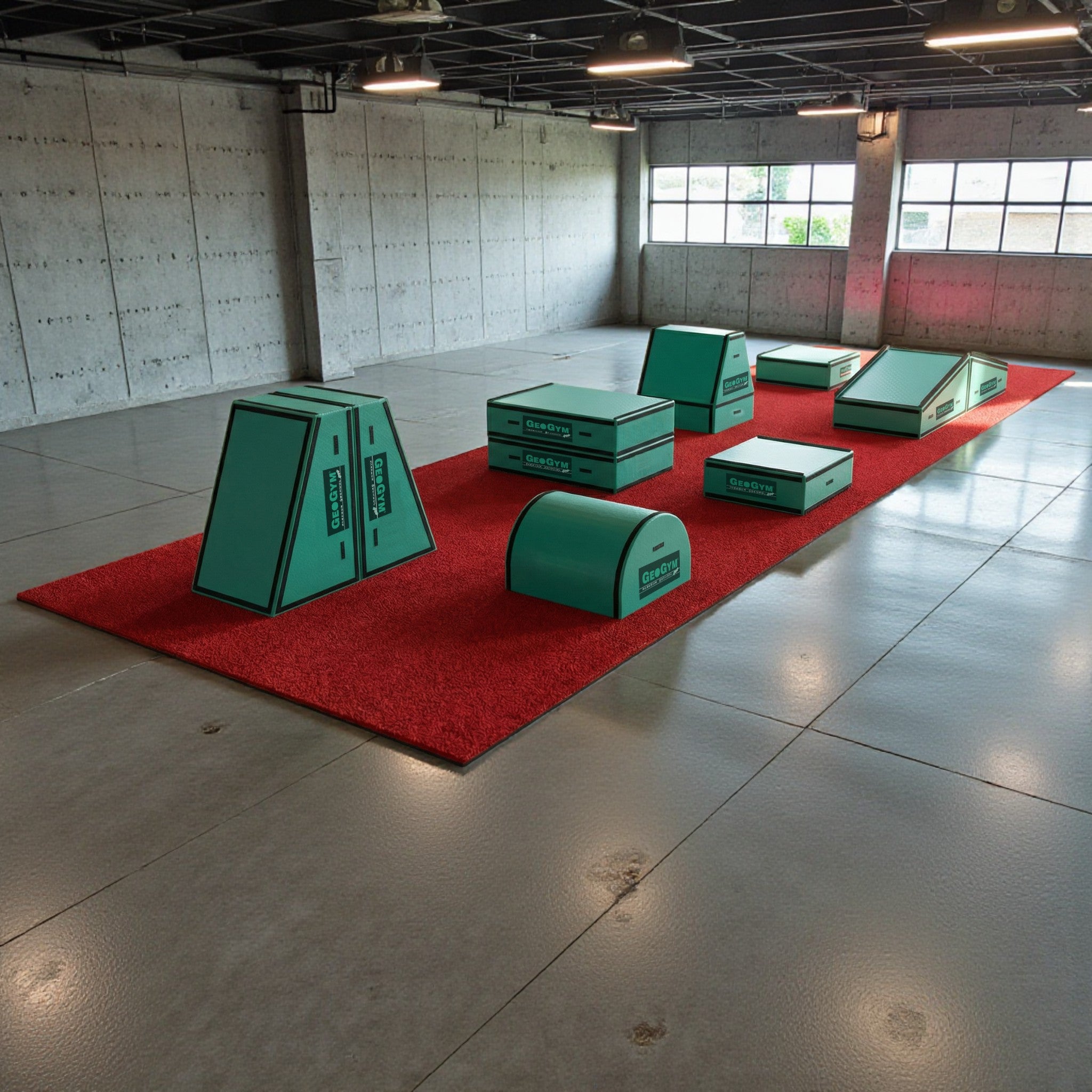 CAMPO GARA PARKOUR @SCHOOL GEOGYM (11 MODULI + CORSIA)