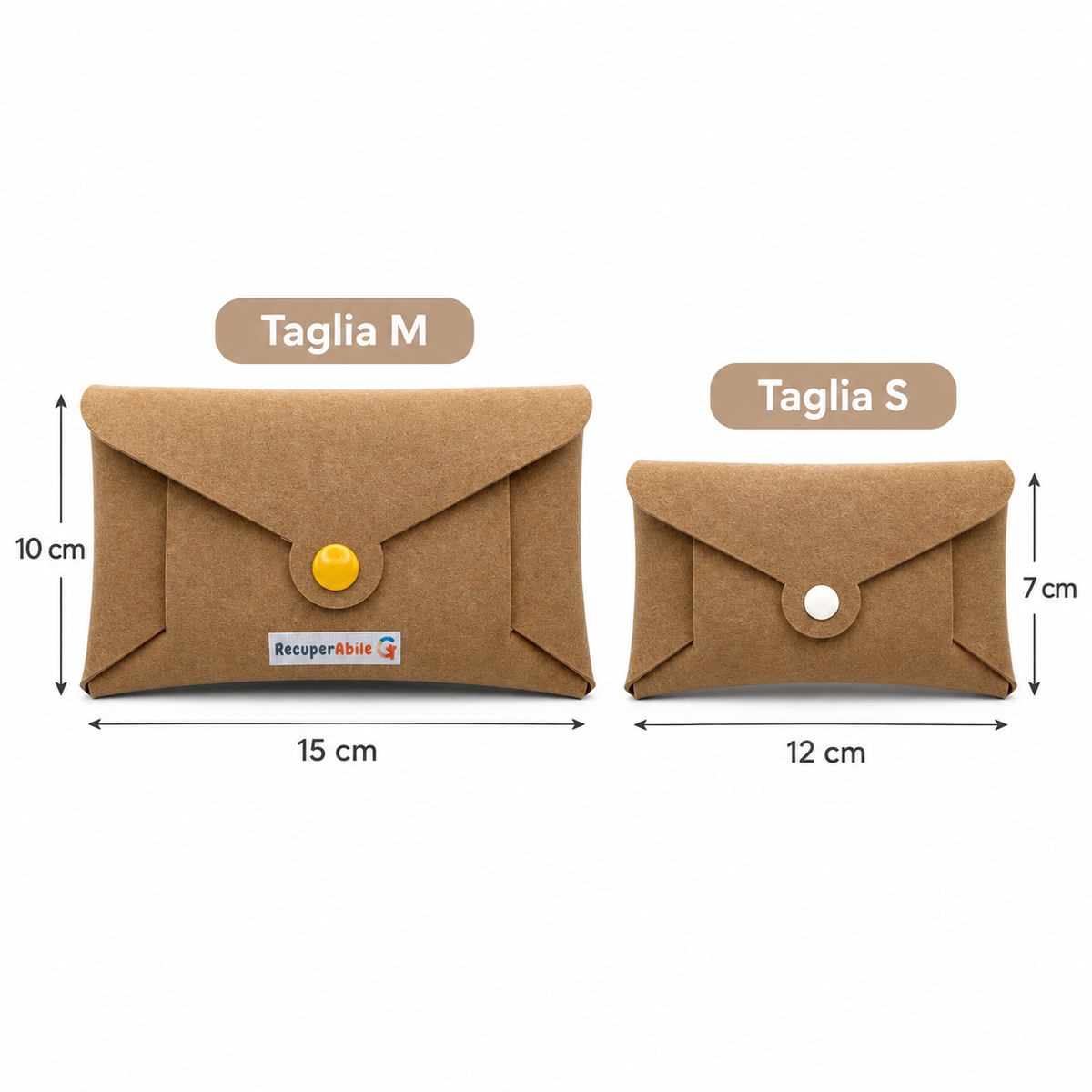 Pochette RecuperAbile in pelle Mitufa – Minimo 20 pezzi