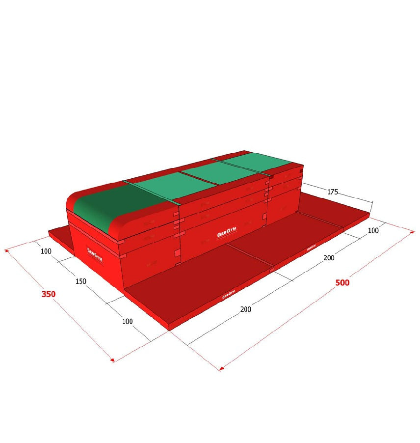 VAULTING KIT PRO 150X400X100 (N° 9 MODULI) SECONDA VITA