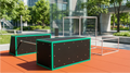 PARKOUR PARK SMALL 6 x 6 m. 36 SQM