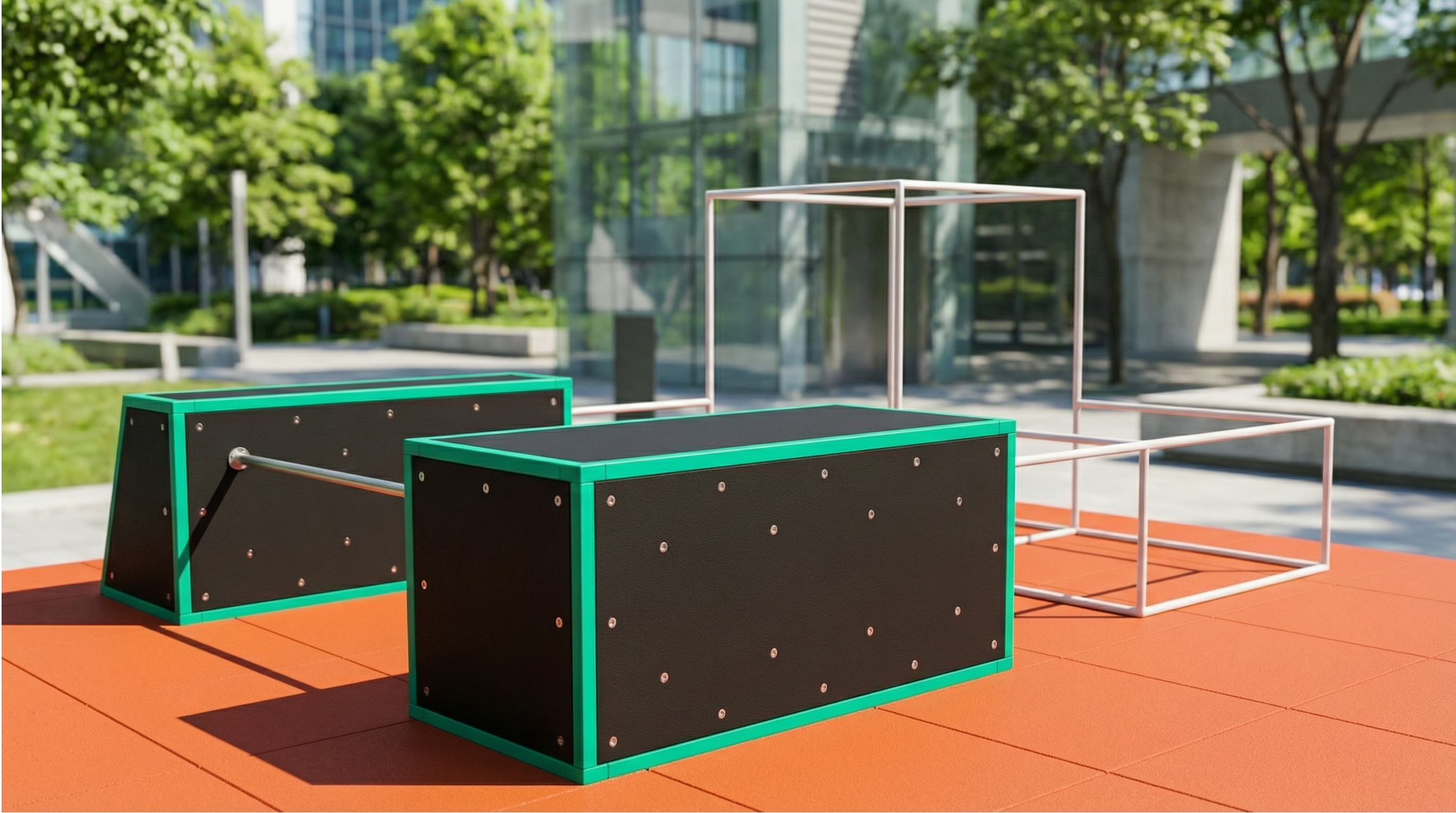 PARKOUR PARK  SMALL 6 x 6 mt. 36 MQ
